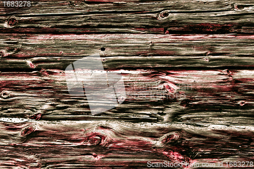 Image of weathered old brown wooden texture