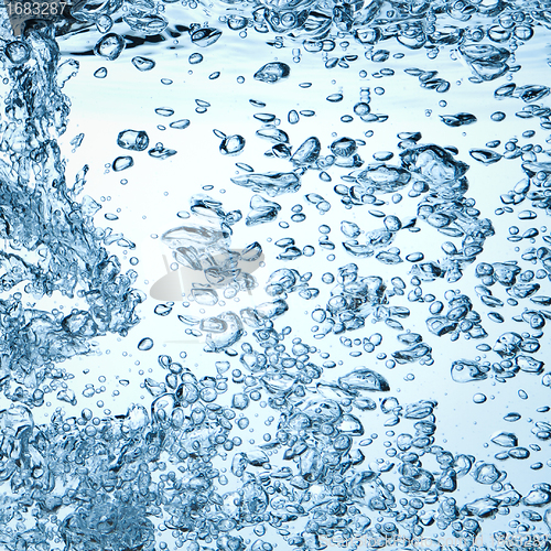 Image of bubbles in water