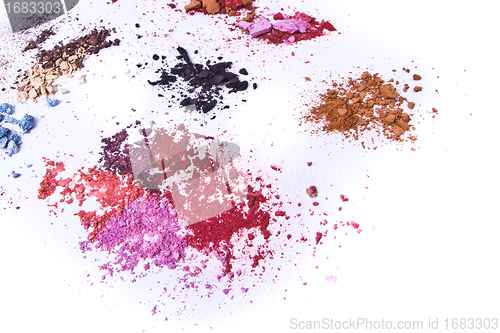 Image of crushed eyeshadow