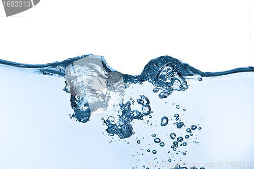 Image of water splashing