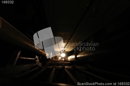 Image of Stairwell in old building four