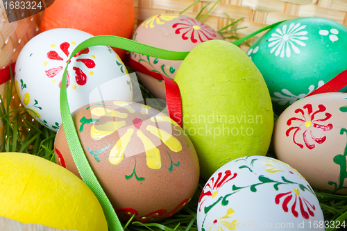 Image of painted easter eggs