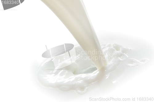 Image of milk splash