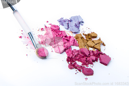 Image of crushed eyeshadow