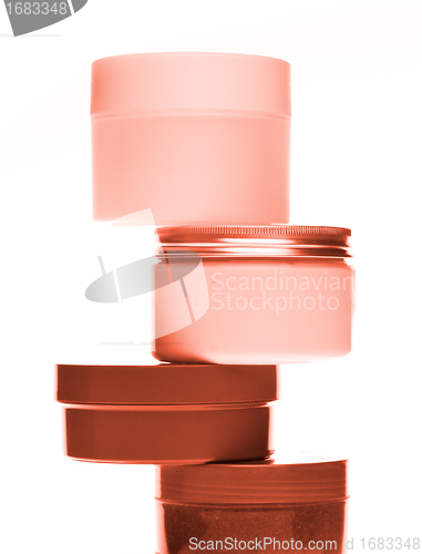 Image of cosmetic bottles