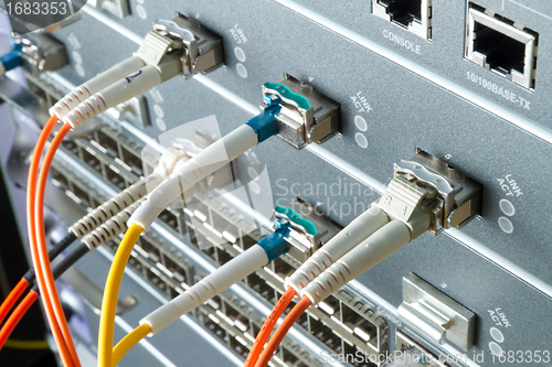 Image of network cables