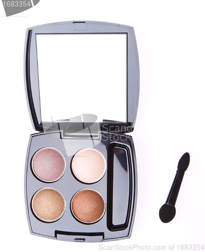 Image of compact eyeshadows