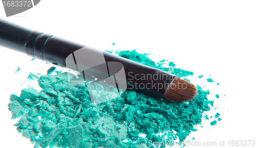 Image of crushed eyeshadows