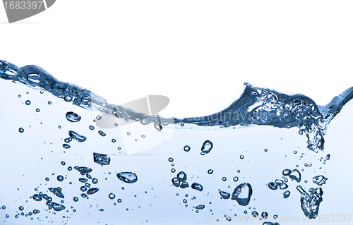 Image of water splashing