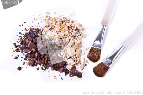 Image of crushed eyeshadow