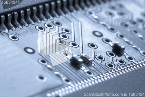 Image of electronic circuit board