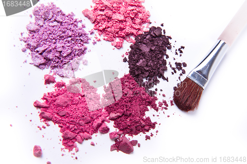 Image of crushed eyeshadow