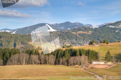 Image of alpine scenery