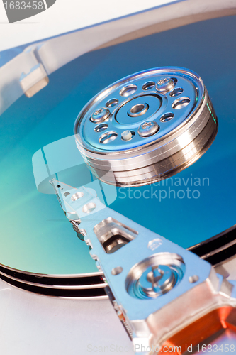 Image of hard drive internals