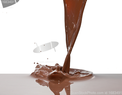 Image of chocolate splash