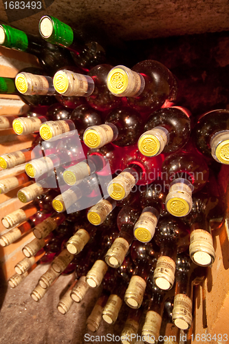 Image of wine bottles