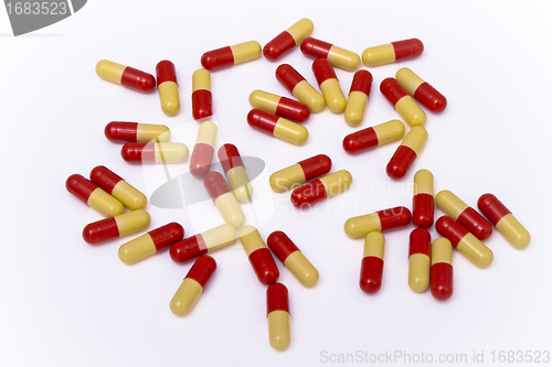 Image of colorful capsules