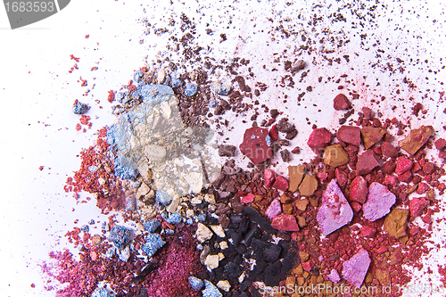 Image of crushed eyeshadow