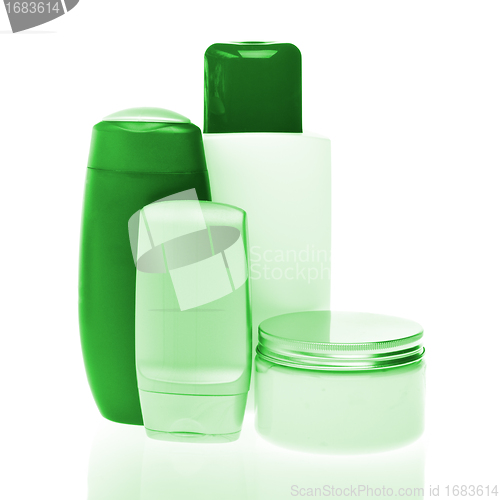 Image of cosmetic bottles