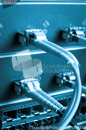 Image of network cables