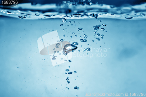 Image of water bubbles background