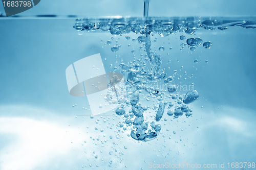Image of water bubbles background