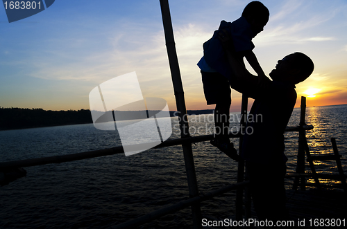 Image of Father and Son