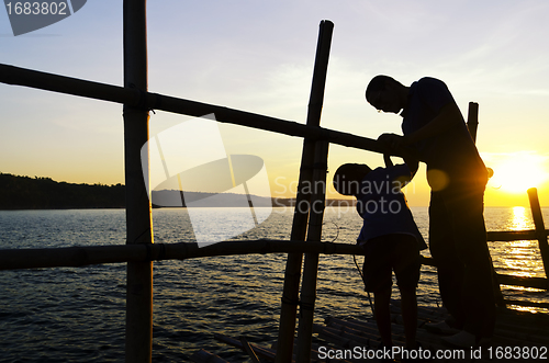 Image of Father and Son