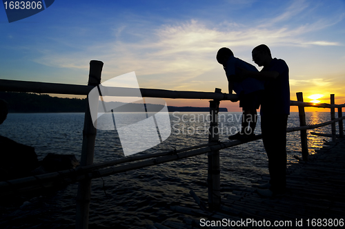 Image of Father and Son