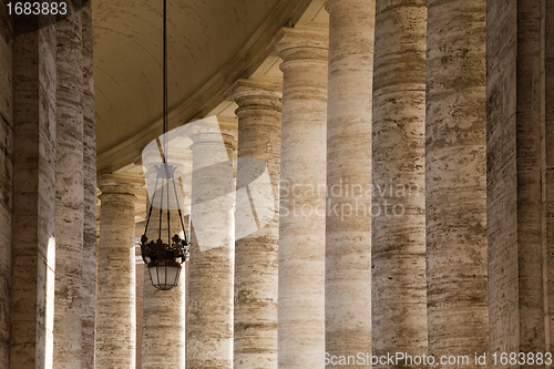 Image of Colonnaded walkway