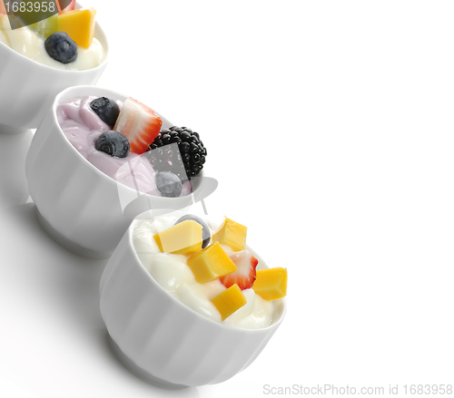 Image of Yogurts With Fresh Fruits
