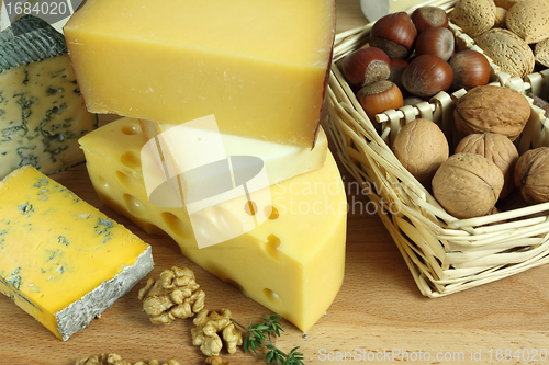 Image of Cheese and nuts