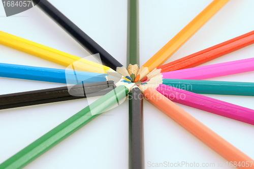 Image of Colored pencils