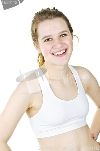Image of Happy active girl