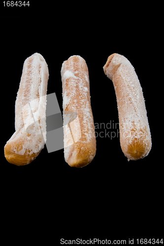 Image of Frozen hotdogs
