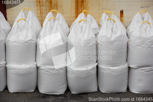Image of Big bags of salt