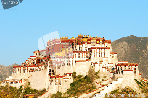 Image of Landmark of Potala Palace in Tibet