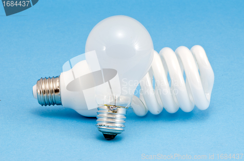 Image of Novel fluorescent lights incandescent heat bulb 