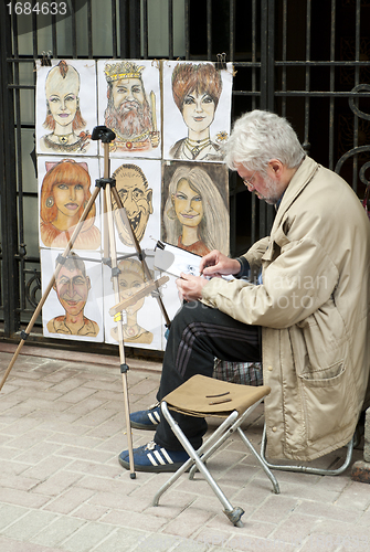 Image of Street artist