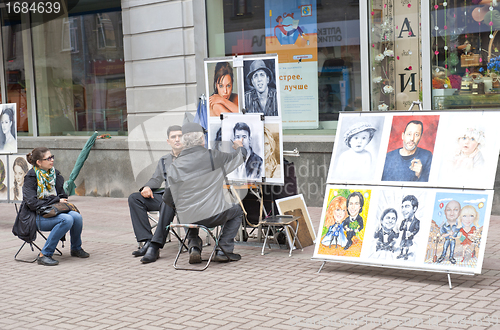 Image of Street artist