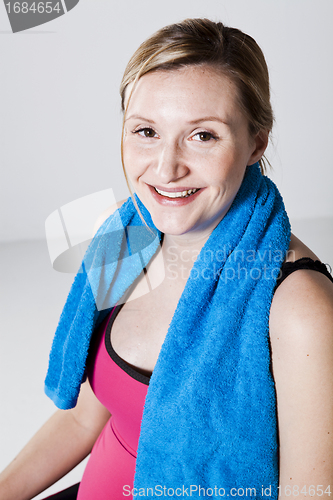Image of Pregnant woman relaxing