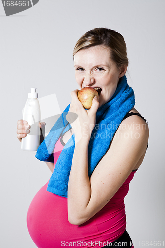 Image of Healthy pregnant woman