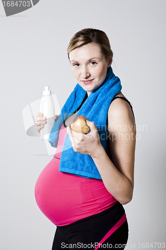 Image of Healthy pregnant woman