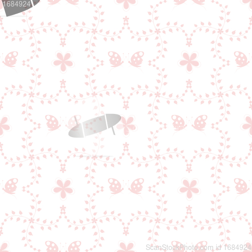 Image of Seamless Floral Pattern