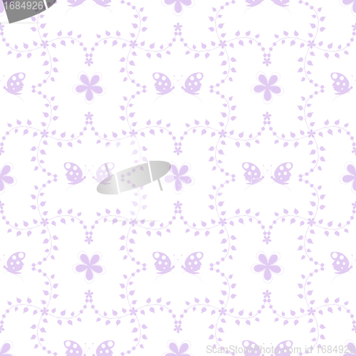Image of Seamless Floral Pattern