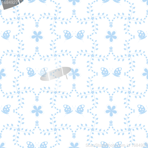Image of Seamless Floral Pattern