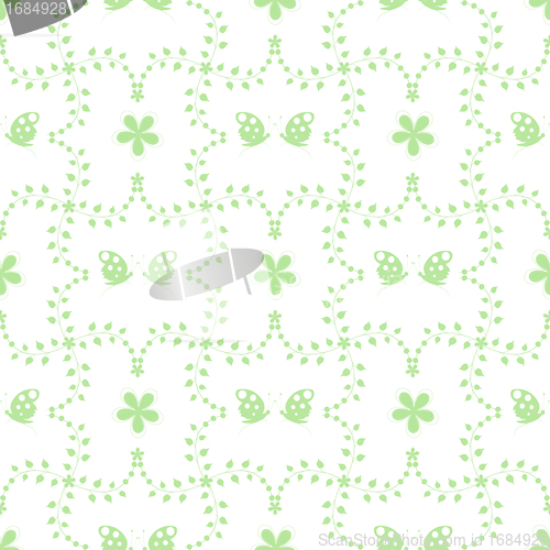 Image of Seamless Floral Pattern