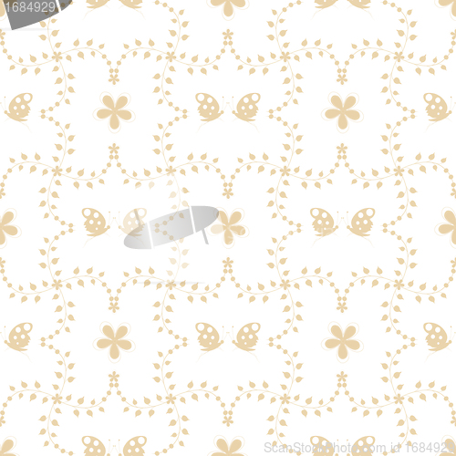 Image of Seamless Floral Pattern