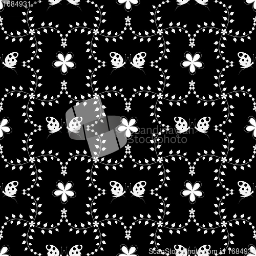 Image of Seamless Floral Pattern