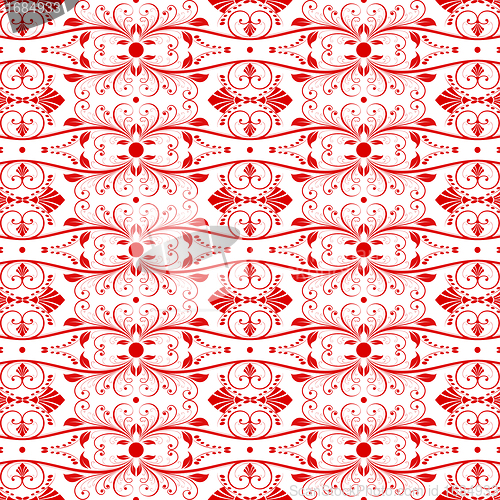 Image of  seamless floral pattern 